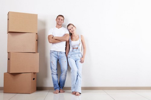 Moving boxes and furniture with a man and van service in Uxbridge