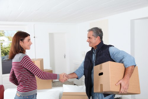 Office relocation using a removal van in Uxbridge