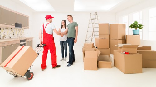 Small business move with a van in Uxbridge