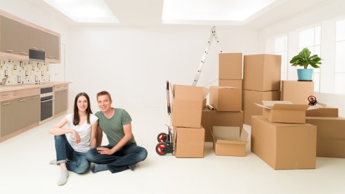 Home removal service handling furniture with care in Uxbridge