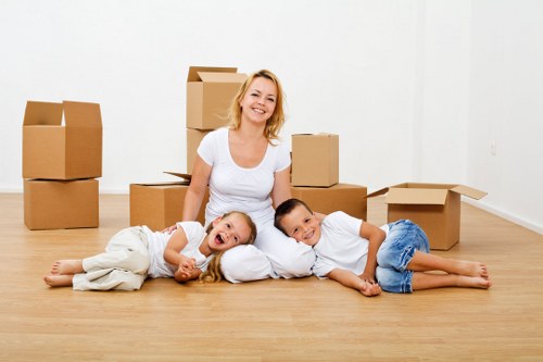 Professional man and van support for a home relocation in Uxbridge